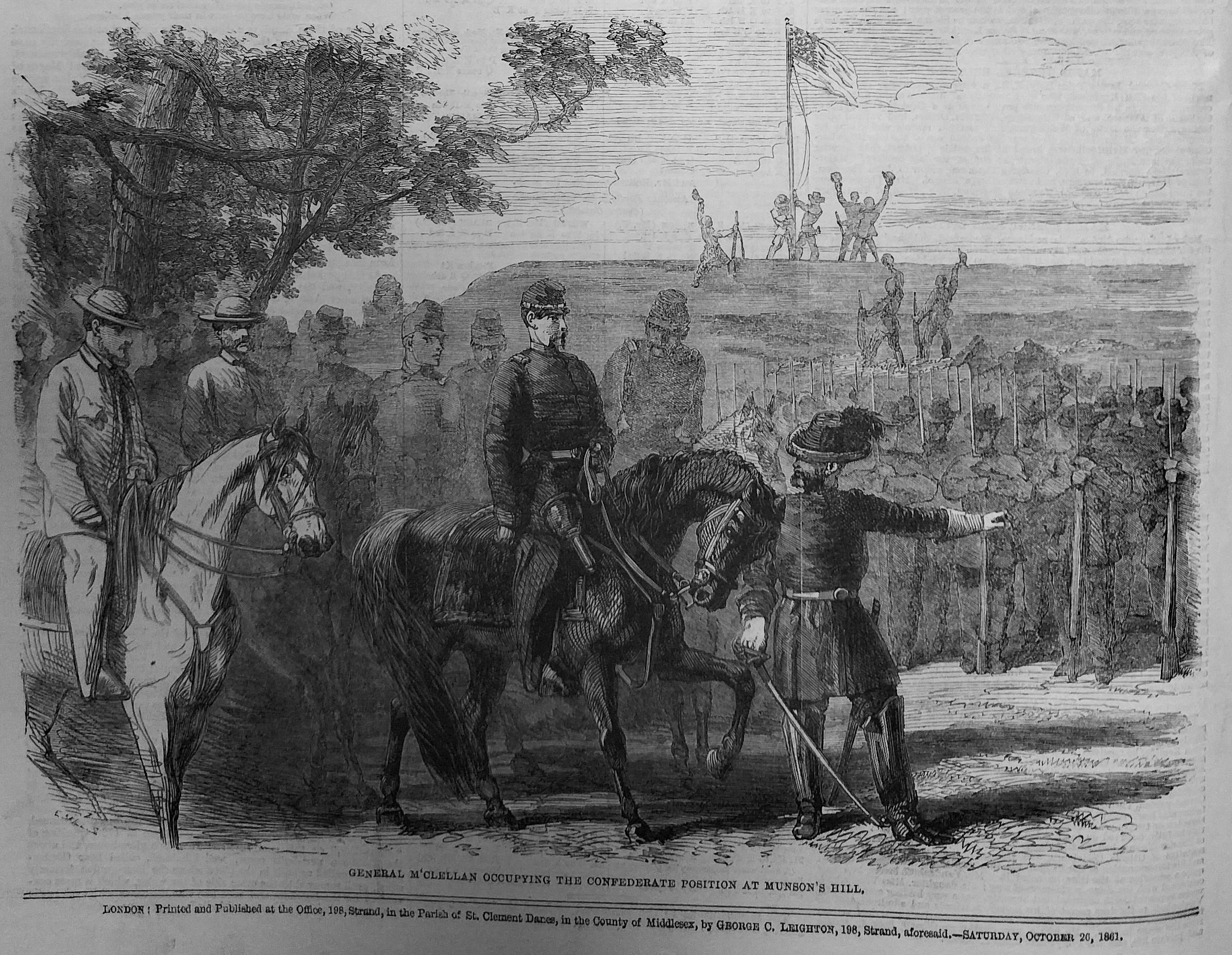 General Mclellan on Munsons hill